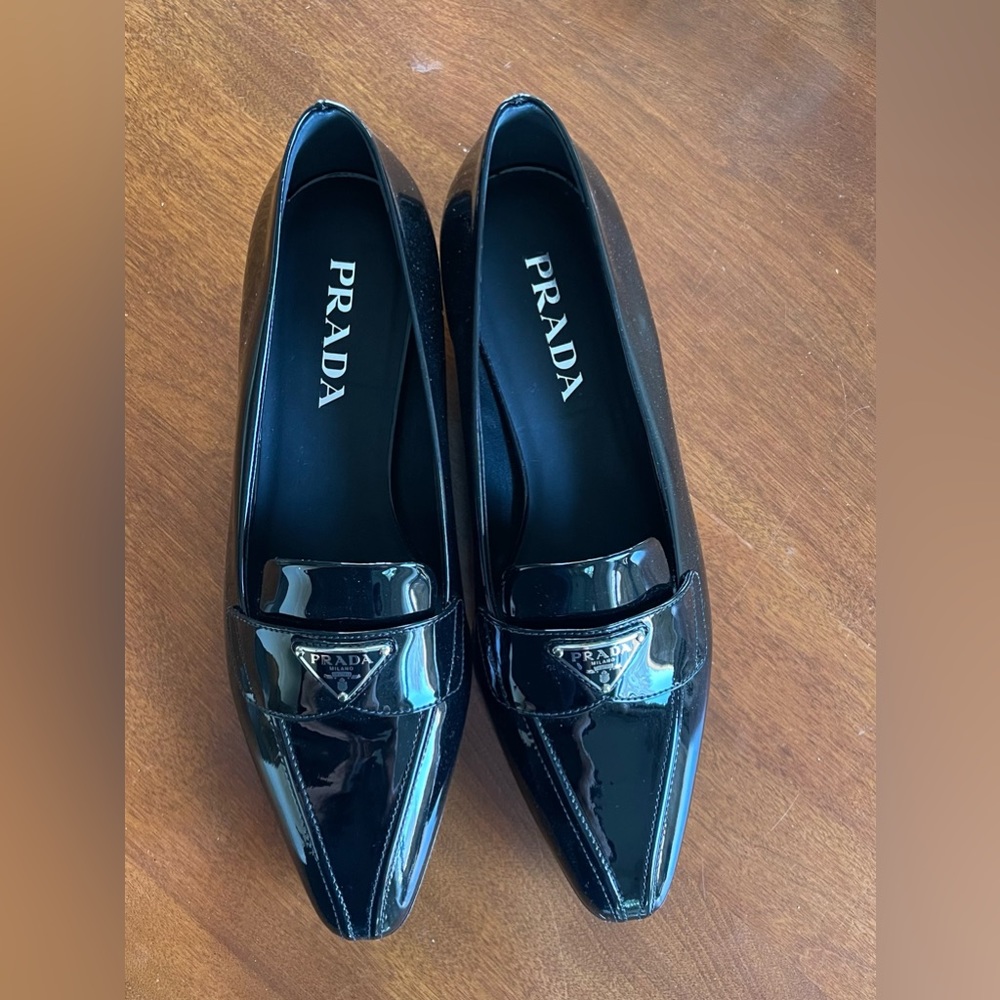 Prada - Patent Leather Loafers - Picture 5 of 5